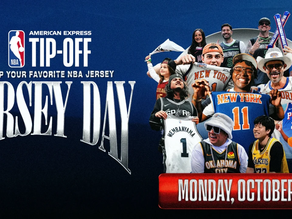NBA Jersey Day Returns Oct. 19 Ahead of 2026-27 Season