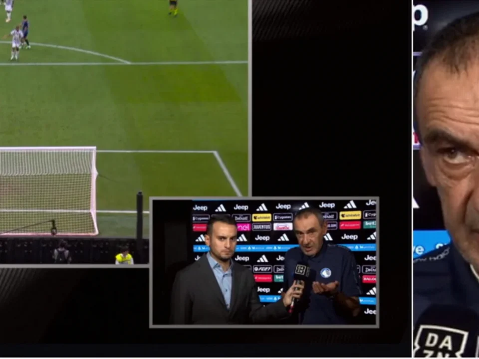 Sarri Rages at VAR After Atalanta’s 2-0 Defeat to Juventus