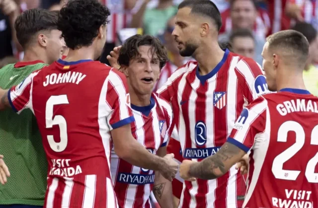 Atlético Hold Off Real Madrid to Win Tense Metropolitano Derby