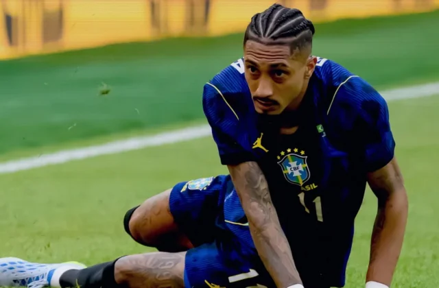 Barcelona Sweat on Raphinha After Brazil Thigh Injury Scare