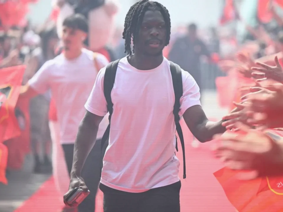 Nice Step Up Pursuit of Rennes Defender Alidu Seidu