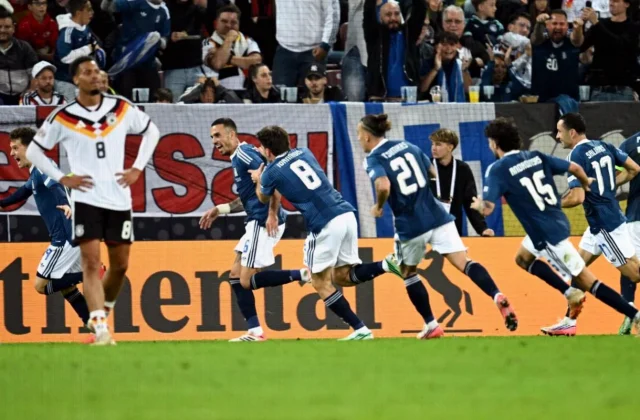 Greece Stun Germany 1-0 in Augsburg Nations League Clash