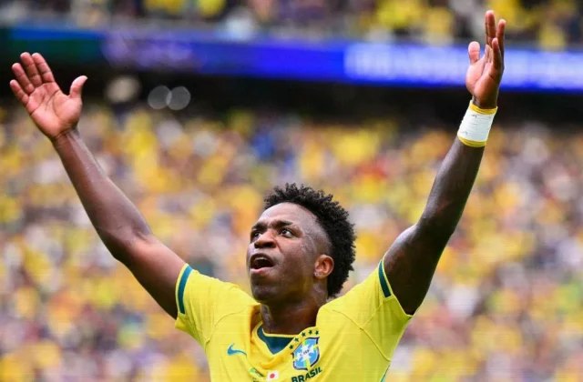 Ancelotti Backs Vinícius After Brazil’s 4-2 Win Over Australia
