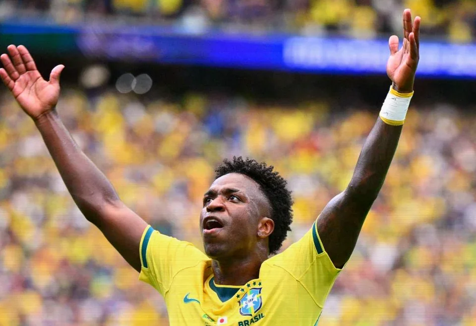 Ancelotti Backs Vinícius After Brazil’s 4-2 Win Over Australia
