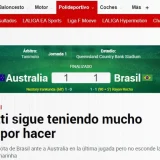 Brazil Draw With Australia Leaves Ancelotti Facing Fresh Questions