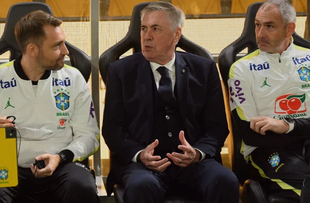 Ancelotti Backs Vinicius After Brazil’s 4-2 Win Over Australia
