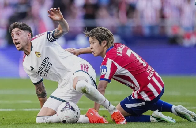 Real Madrid Confirm Valverde Ankle Sprain After Kang-In Lee Tackle