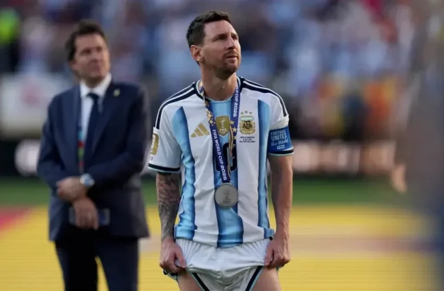 Argentina unveil commemorative shirt for Messi’s final international match