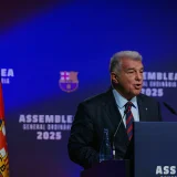 Laporta Links Spotify Camp Nou Completion to Barcelona’s European Ambitions