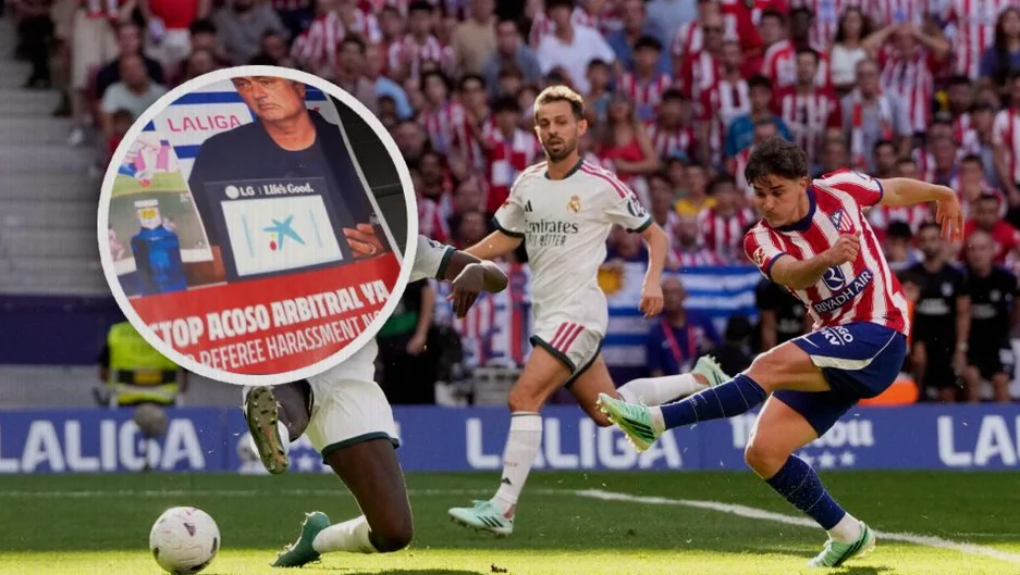 Atlético Madrid Hits Back at Real Madrid and Mourinho Over Referee Pressure