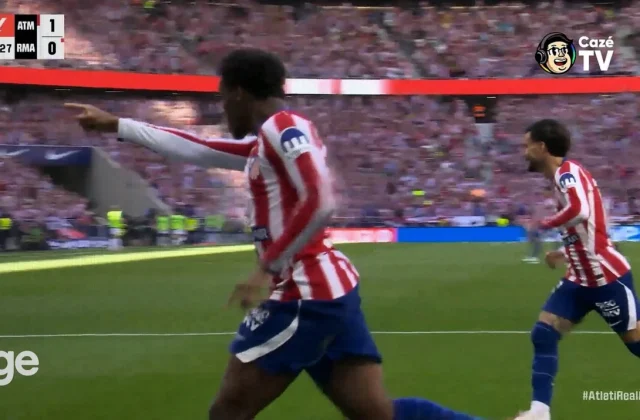 Gabi and Rüdiger Clash During Atlético Madrid’s Derby Win Over Real Madrid