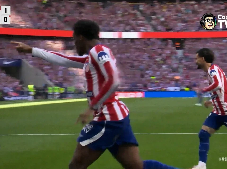 Gabi and Rüdiger Clash During Atlético Madrid’s Derby Win Over Real Madrid