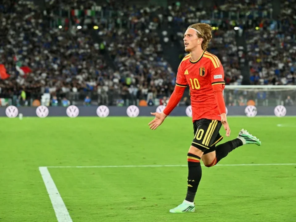 PSG’s Mika Godts Fires Belgium Past Italy in Nations League Opener