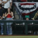 Dr. Jesse McGuire Overcomes Trumpet Malfunction at D-backs Celebration