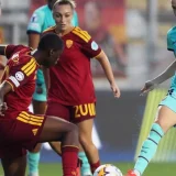 Barcelona Thrash Roma 6-0 as Graham Hansen Nets Twice