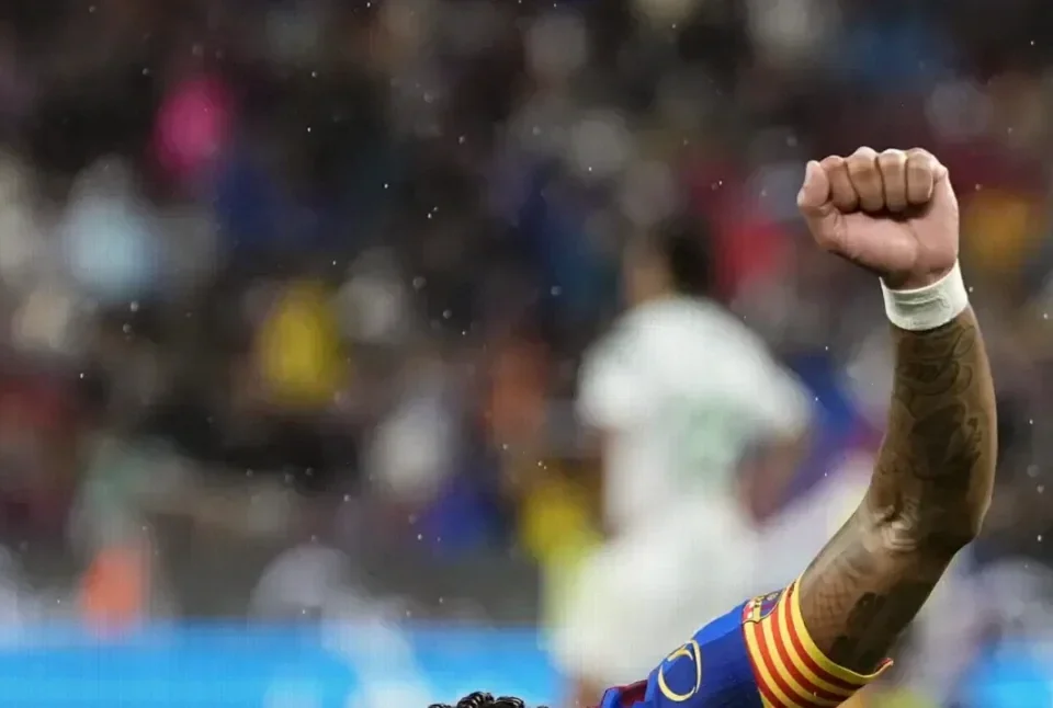 Barcelona Hit Six Past Racing Santander as Raphinha Bags Hat-Trick