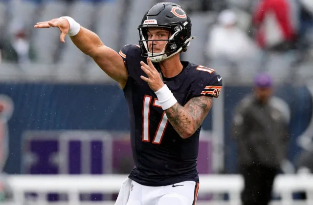 Tyson Bagent Cleared to Practice as Bears Prepare for Eagles