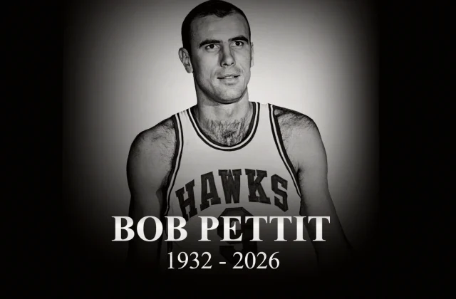 Bob Pettit, Hawks Legend and NBA’s First MVP, Dies at 93