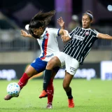 Brazil Coach Arthur Elias Watches Corinthians vs Bahia Women’s Semi-Final