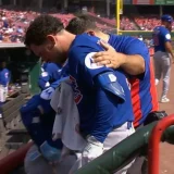 Alex Bregman leaves Cubs-Reds game after foul ball injury