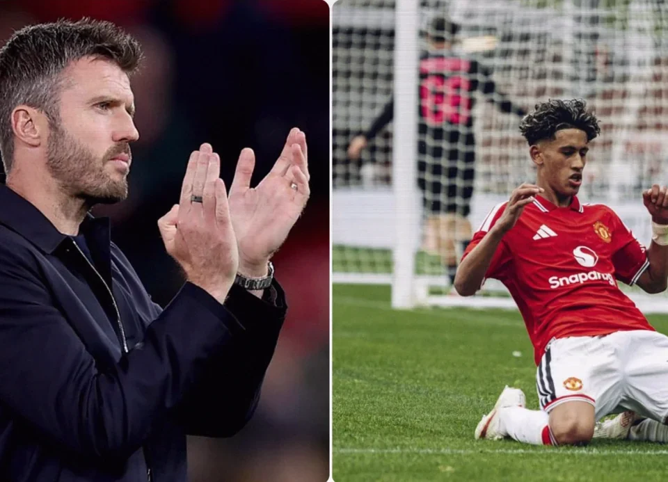 Carrick: Manchester United Will Protect 15-Year-Old JJ Gabriel