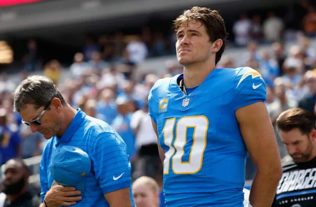 Harbaugh Calls for Herbert, Chargers Offense to Improve After 0-3 Start