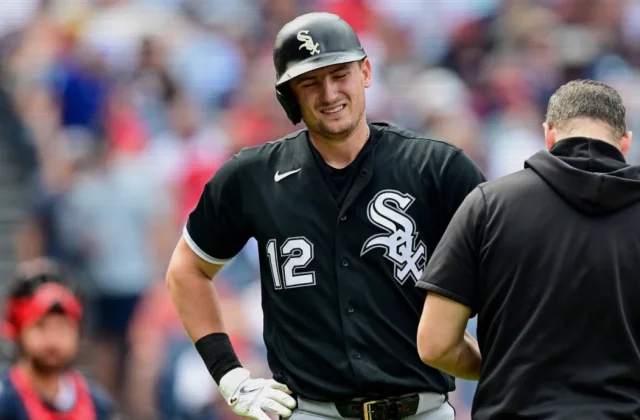 White Sox’s Colson Montgomery Day to Day After Wrist Hit by Sinker