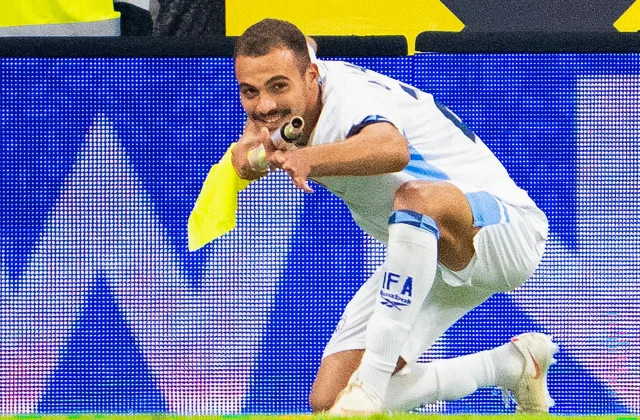 Saied Abu Farchi Sent Off After Goal Celebration in Israel’s Loss to Austria