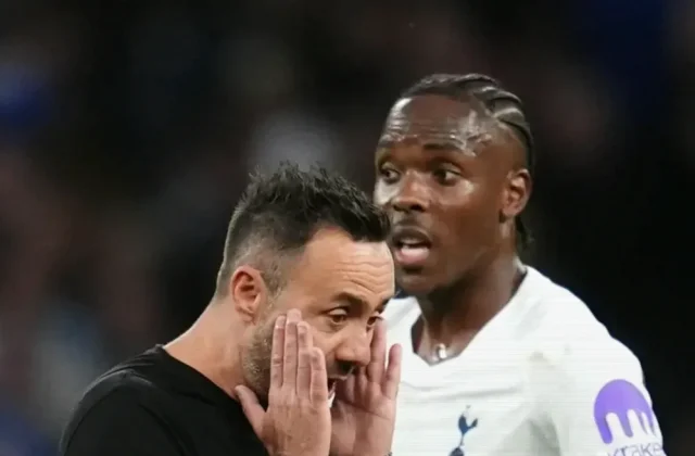De Zerbi Rules Richarlison Out of Tottenham’s Liverpool Cup Clash