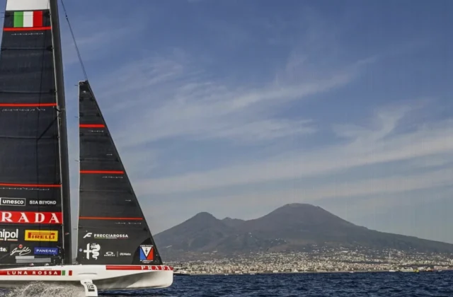 America’s Cup Naples Opener Halted as Light Winds Stop Luna Rossa Racing