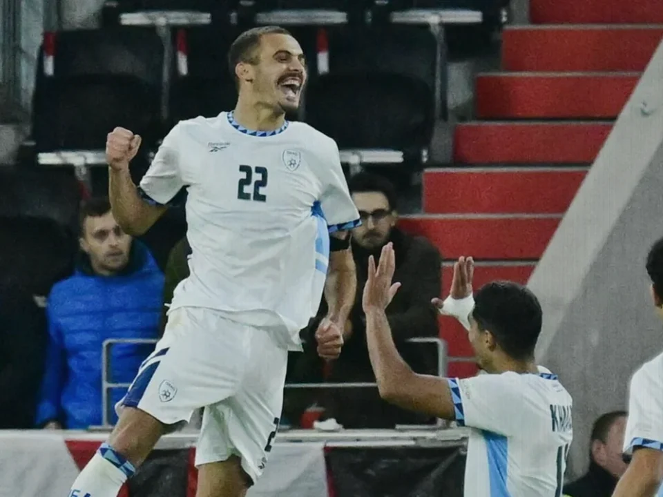 Saïd Abu Farkhi Sent Off After First Israel Goal Celebration