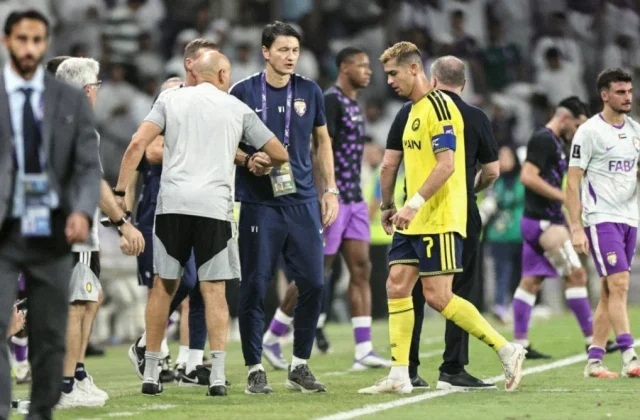 Al Ain Thrash Al Nassr 4-0 as Ronaldo Clashes With Matías Palacios