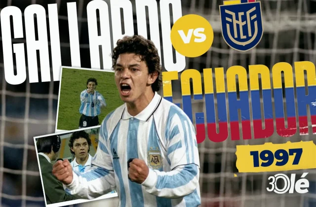 Marcelo Gallardo’s Only Argentina Appearance Against Ecuador Came in 1997