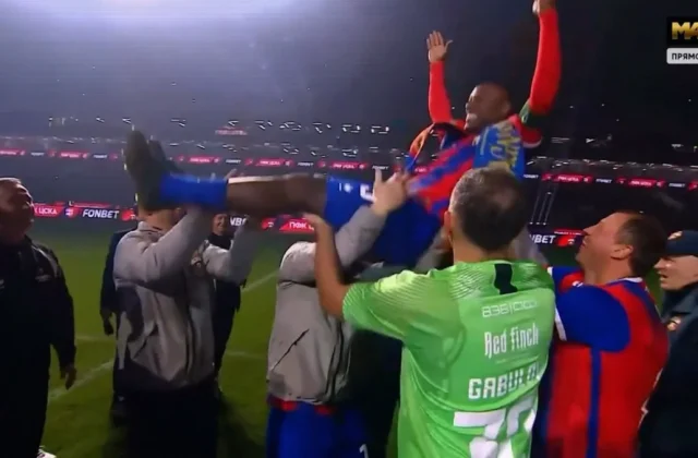 CSKA Moscow Honors Vágner Love in Farewell Match Before 27,000 Fans