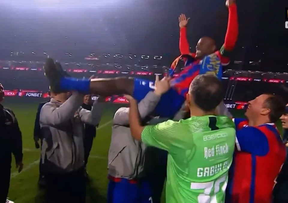 CSKA Moscow Honors Vágner Love in Farewell Match Before 27,000 Fans