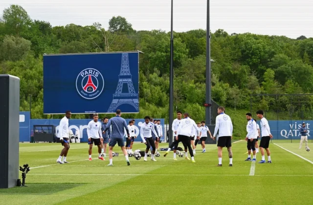 PSG Open Final Le Classique Training Session to Collectif Ultras Paris