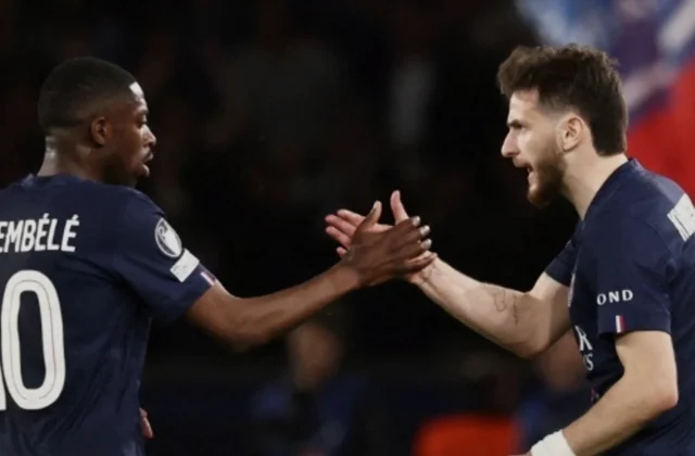 Dembélé Hails PSG Teammate Kvaratskhelia as World’s Best