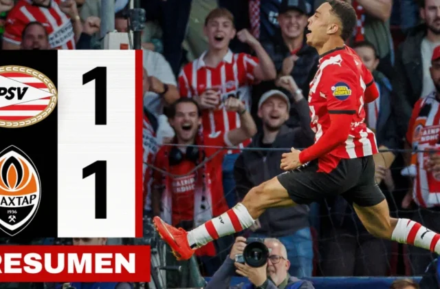Dest Rescues PSV in Champions League Draw with Shakhtar
