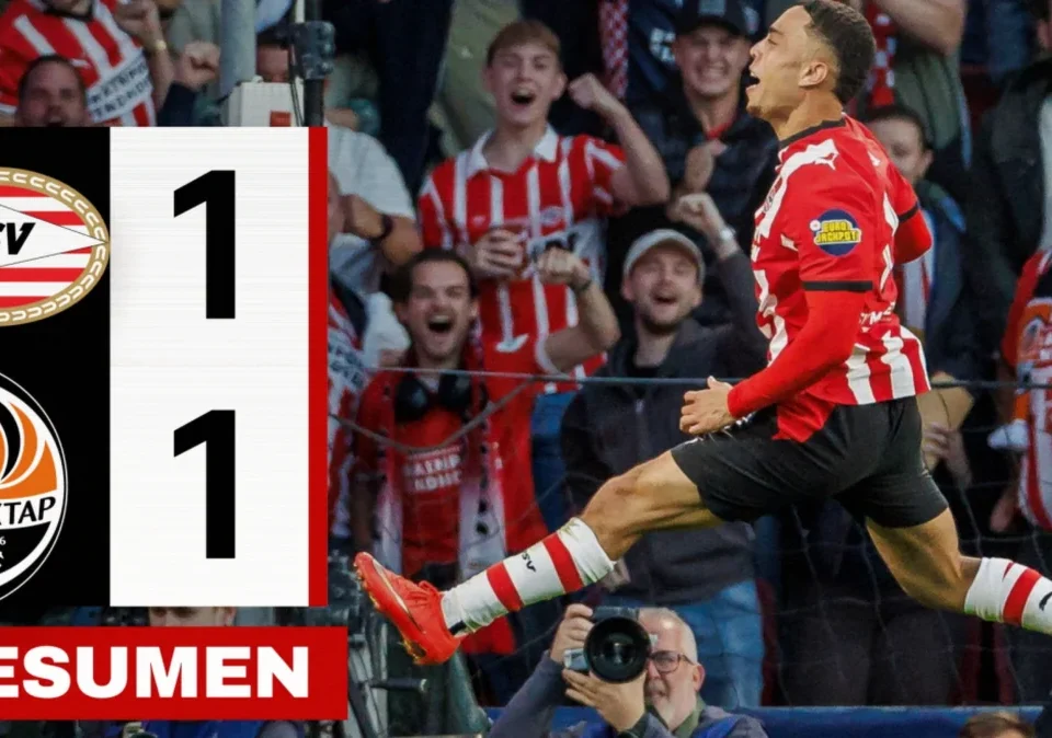 Dest Rescues PSV in Champions League Draw with Shakhtar