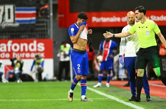 PSG Sweat on Hakimi Fitness Ahead of Crucial Marseille Clash