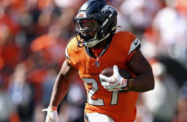Broncos Monitor J.K. Dobbins, RJ Harvey Ahead of Rams Clash