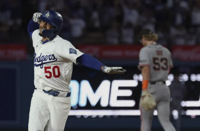 Dodgers Honor ‘4+1’ Anniversary With Four-Homer Eighth vs. Giants