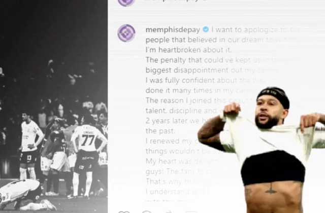 Memphis Depay Apologises After Corinthians’ Libertadores Exit