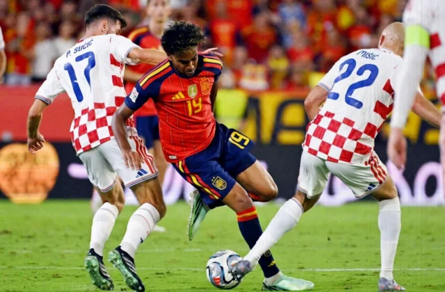Lamine Yamal Stars with Two Goals and Assist in Spain’s Croatia Rout