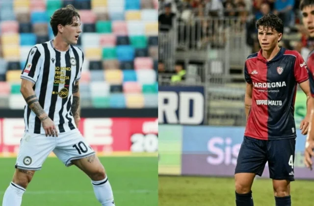 Udinese vs Cagliari: Kick-off Time and How to Watch on TV