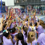 CVC and WTA Foundations Launch Dream Big Tennis Clinic in New York