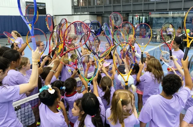 CVC and WTA Foundations Launch Dream Big Tennis Clinic in New York