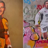 Roma Icon Francesco Totti Honoured With New Trastevere Murals at 50