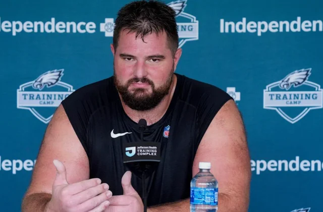 Eagles Place Landon Dickerson on Injured Reserve After Week 1