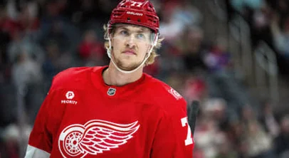 Simon Edvinsson Joins Red Wings Camp Amid Contract Negotiations